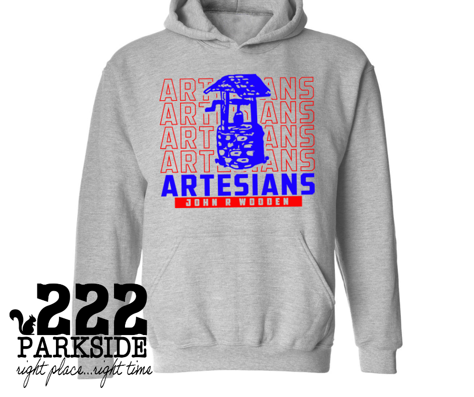 John R Wooden Repeat Hoodie