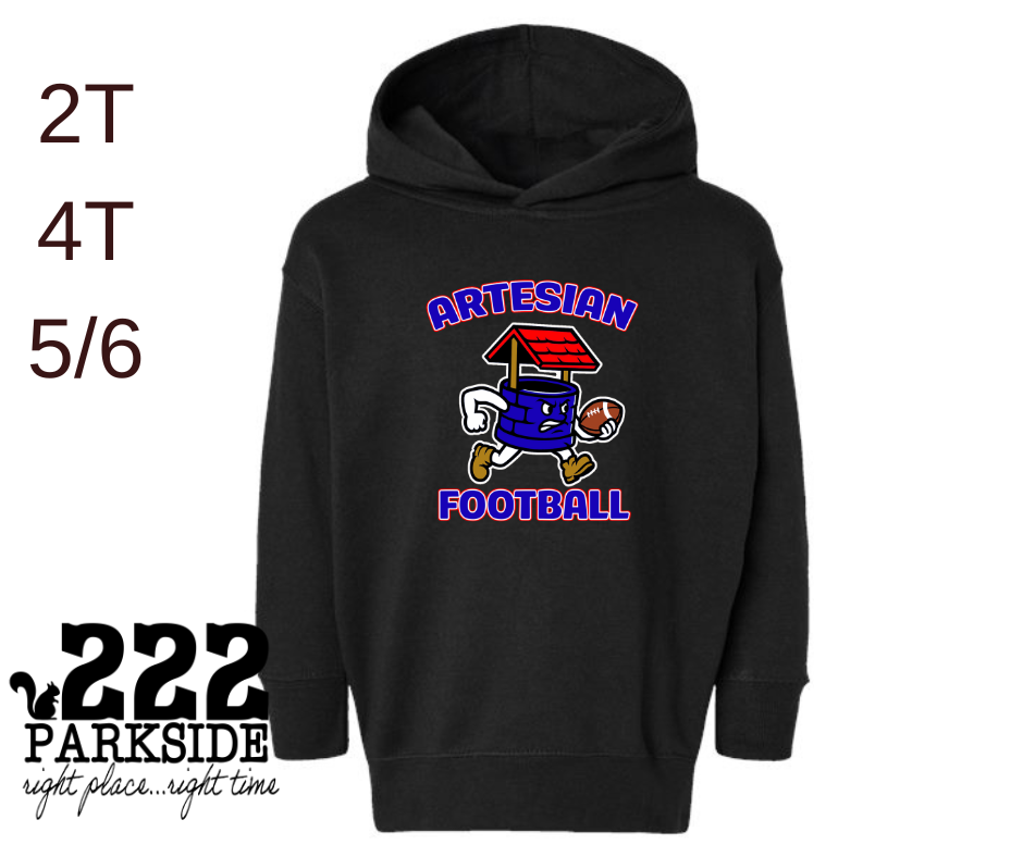 Artesian retro football Hoodie Toddler