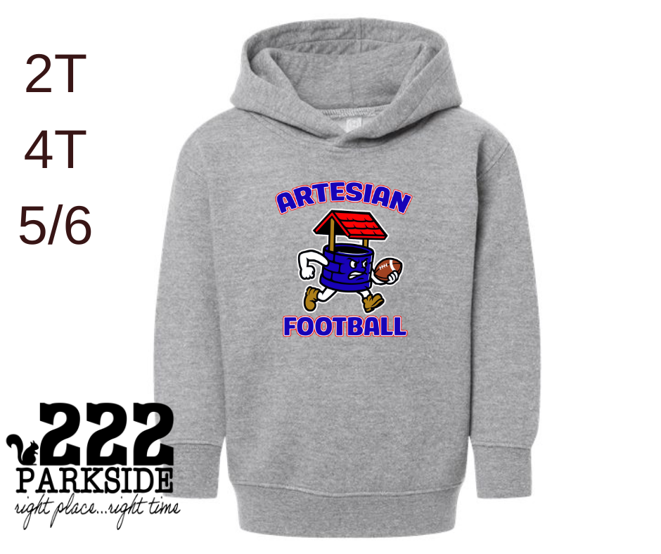 Artesian retro football Hoodie Toddler