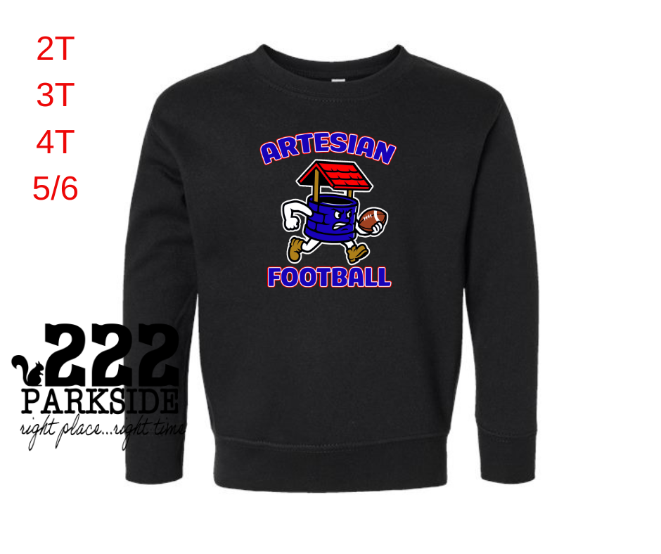 Artesian retro football Sweatshirt Toddler