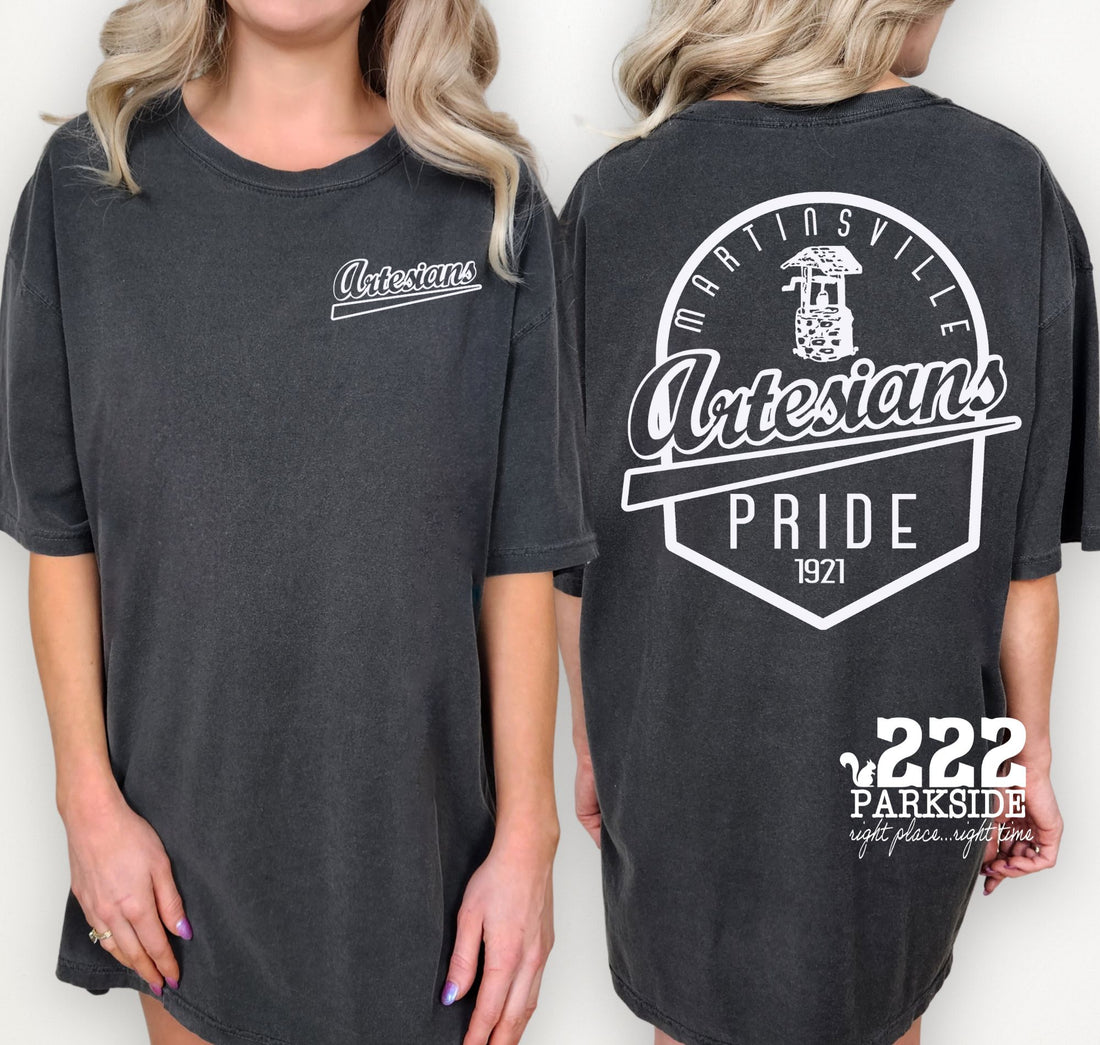 Artesian Pride Comfort Colors- Front and Back Design