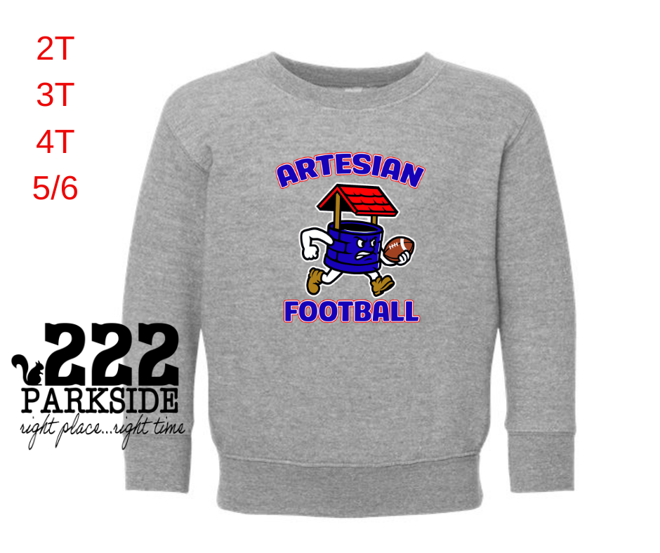 Artesian retro football Sweatshirt Toddler