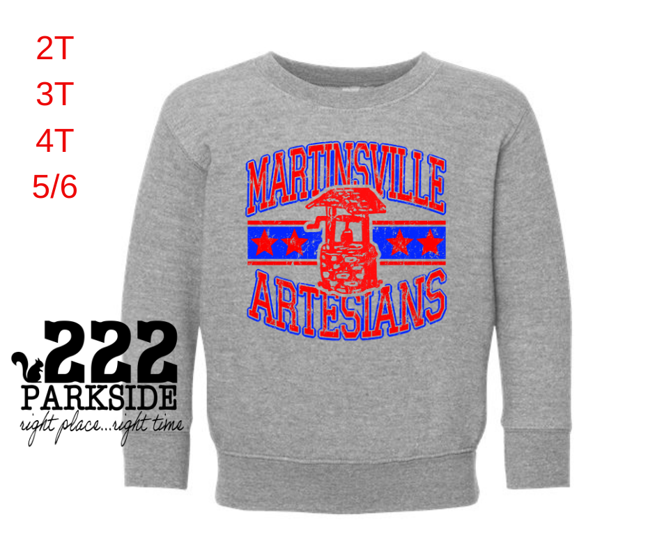 Artesian vintage stars Sweatshirt Toddler