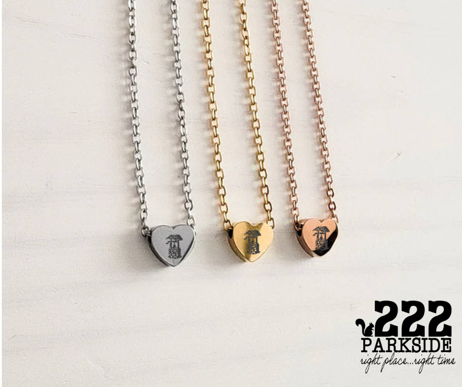 Artesian Tiny Heart Lasered Necklace