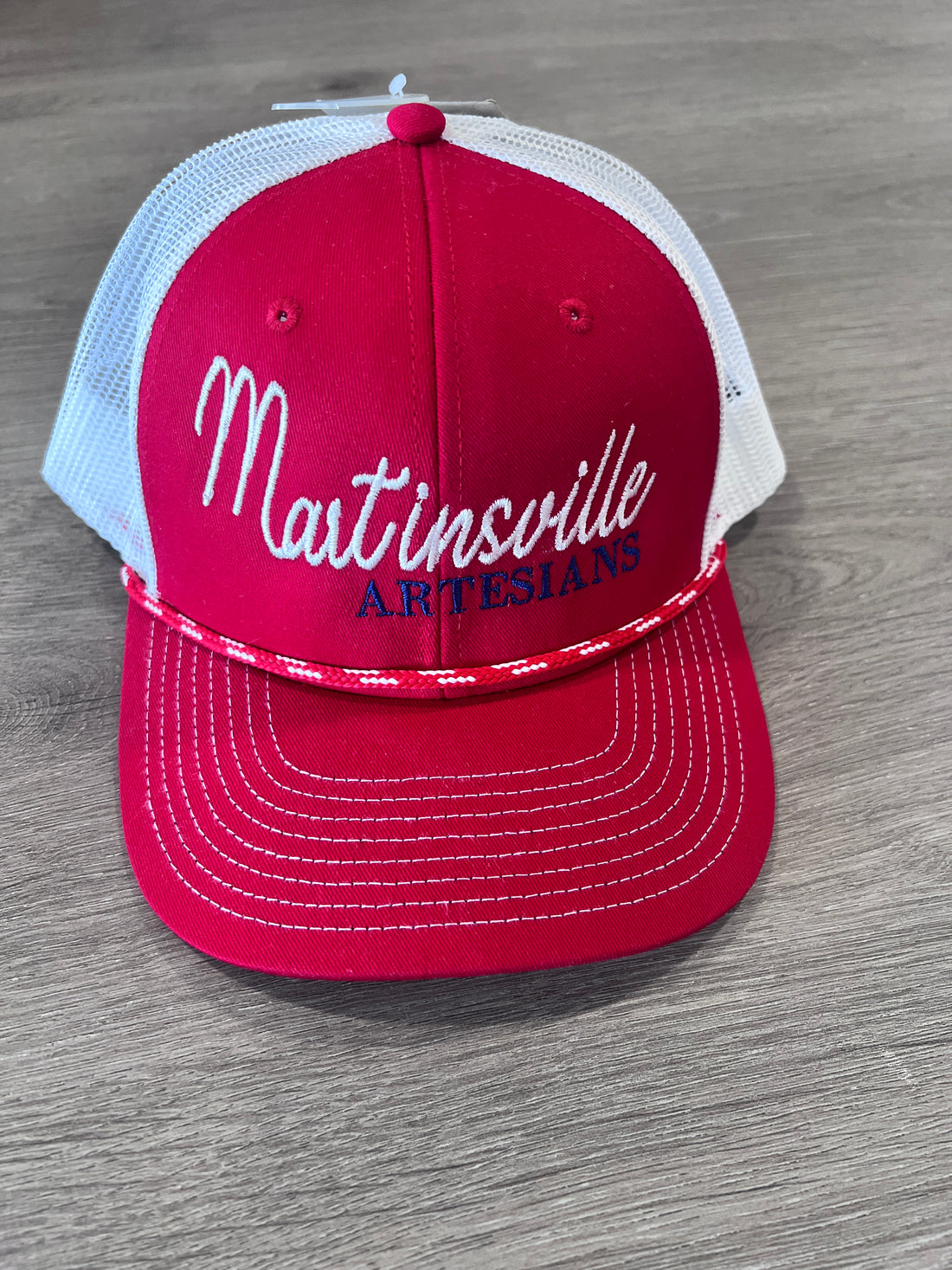 Martinsville Country Club Red Rope Hat