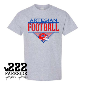 Retro Artesian Football tee
