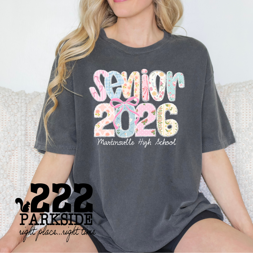 Senior 2026 Graphic tee- MHS Comfort Colors