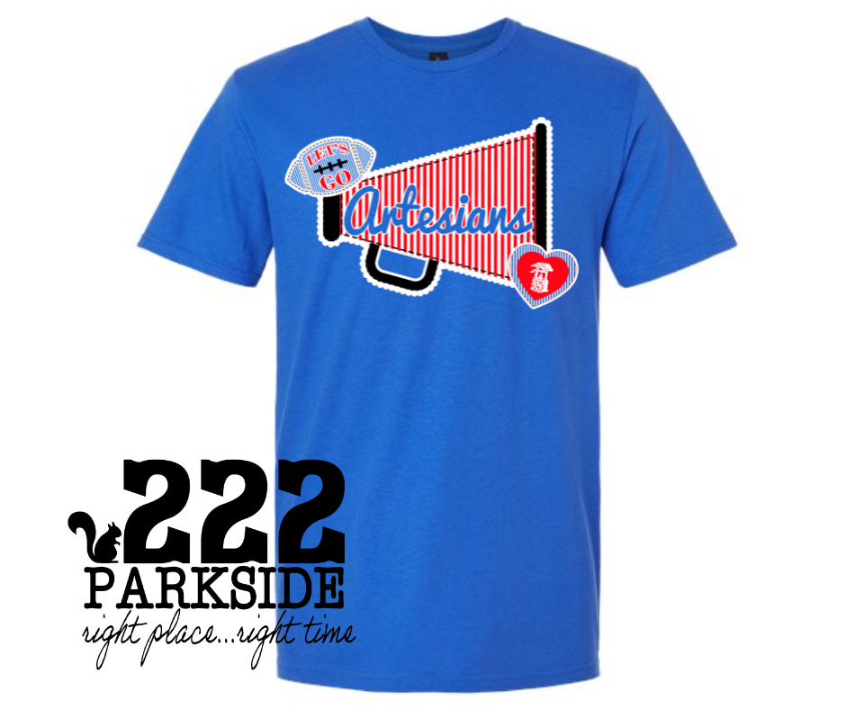 Artesian seersucker cheer Graphic tee
