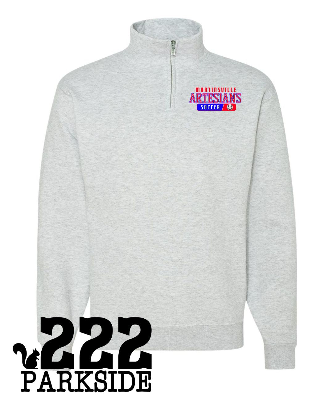 ARTESIANS SOCCER QUARTER ZIP