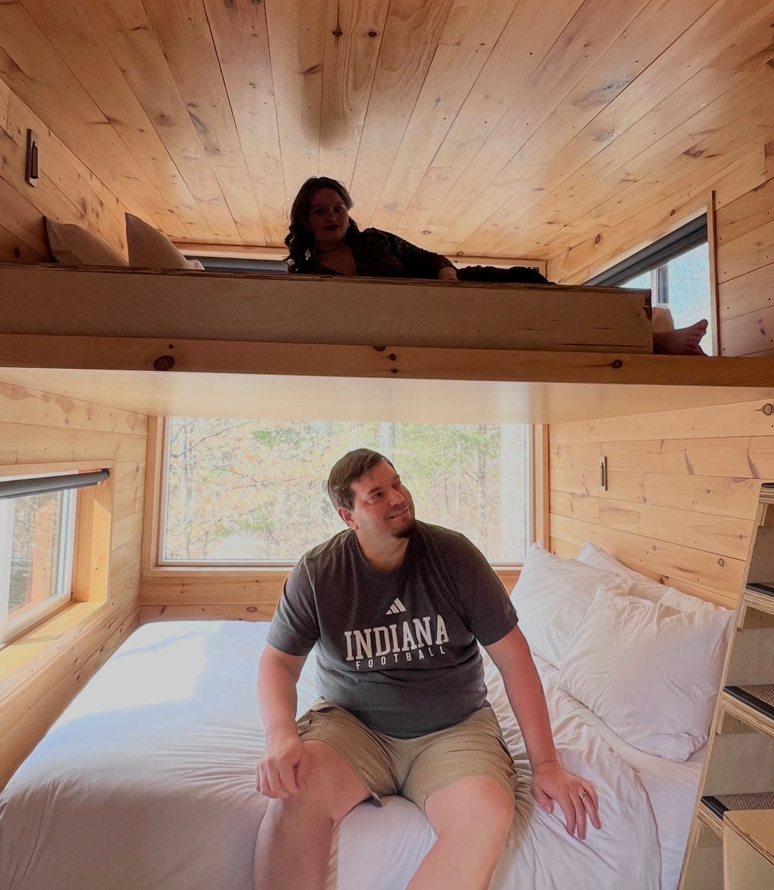 We Slept in the Woods… at a Marriott? Our Honest Postcard Cabins Review