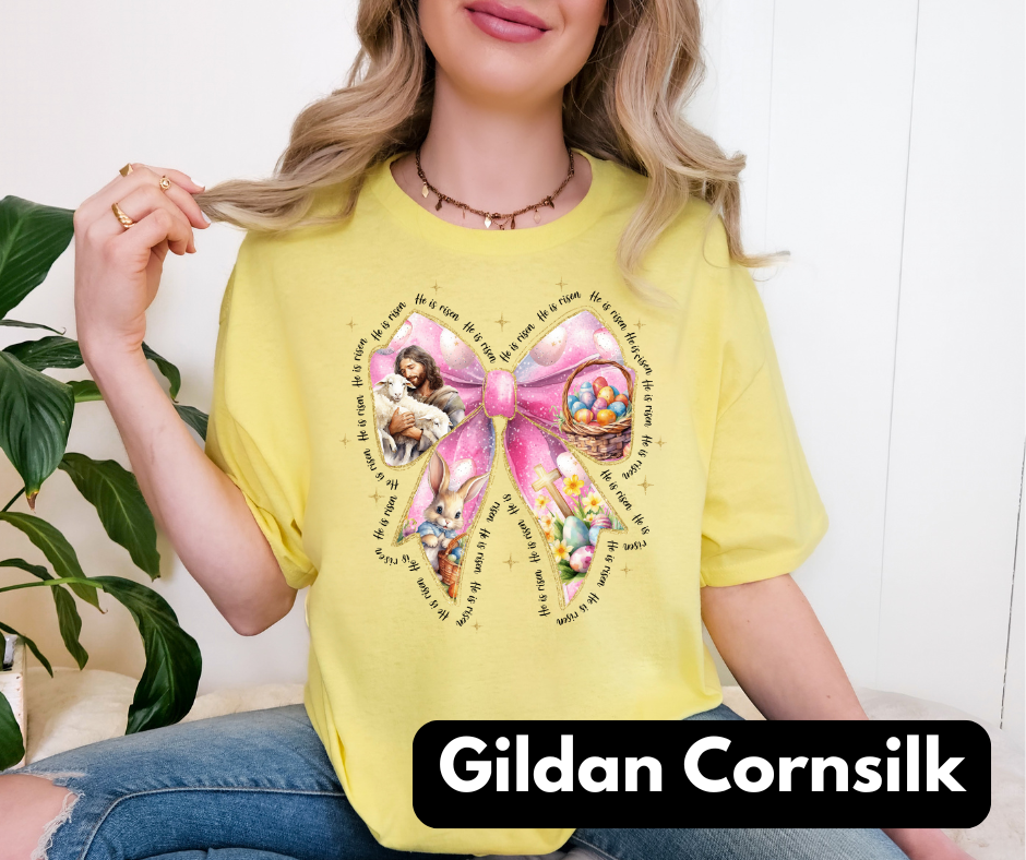 Easter Bow Gildan unisex tee