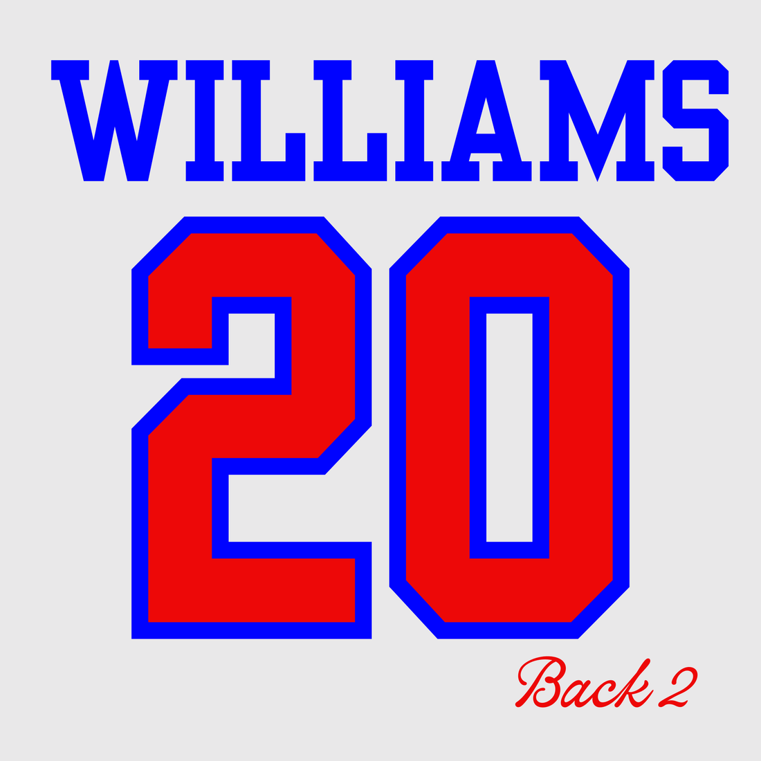 Custom Shirt backs