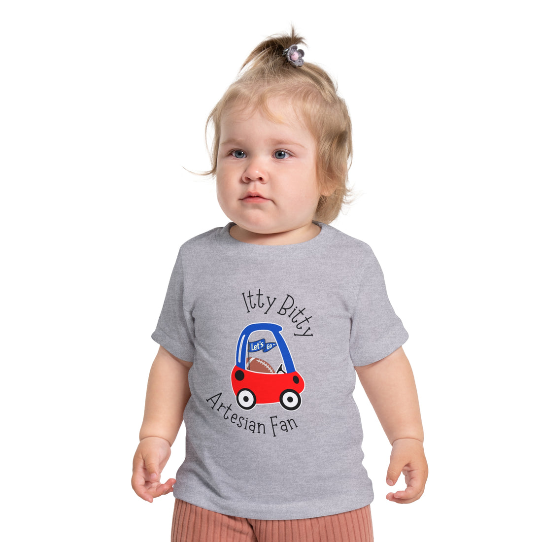 Itty Bitty Artesian Fan Baby Short Sleeve T-Shirt