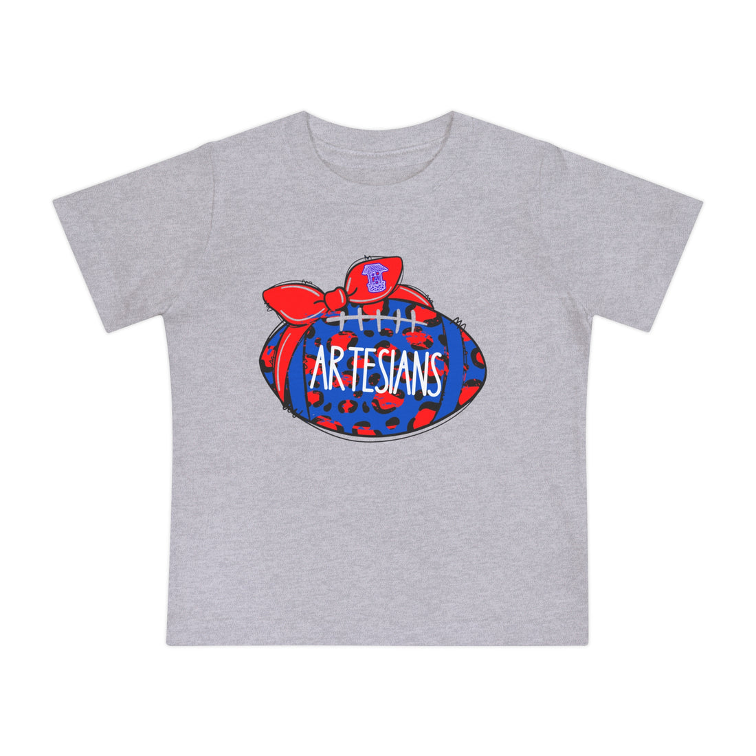 Artesian Bow Football Baby Short Sleeve T-Shirt