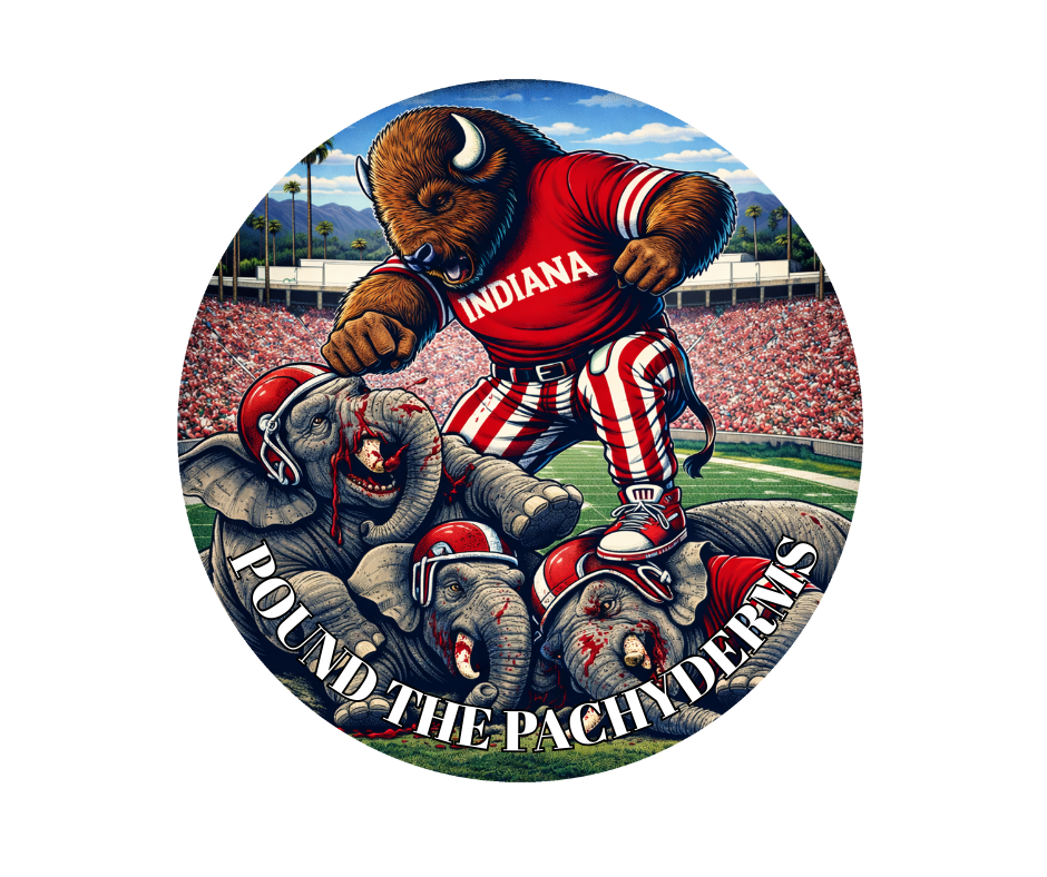 Indiana Gameday Stickers