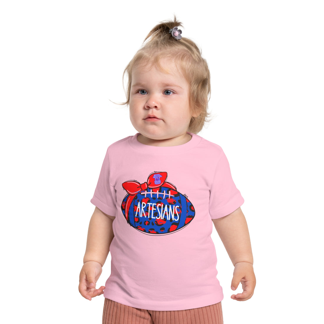 Artesian Bow Football Baby Short Sleeve T-Shirt