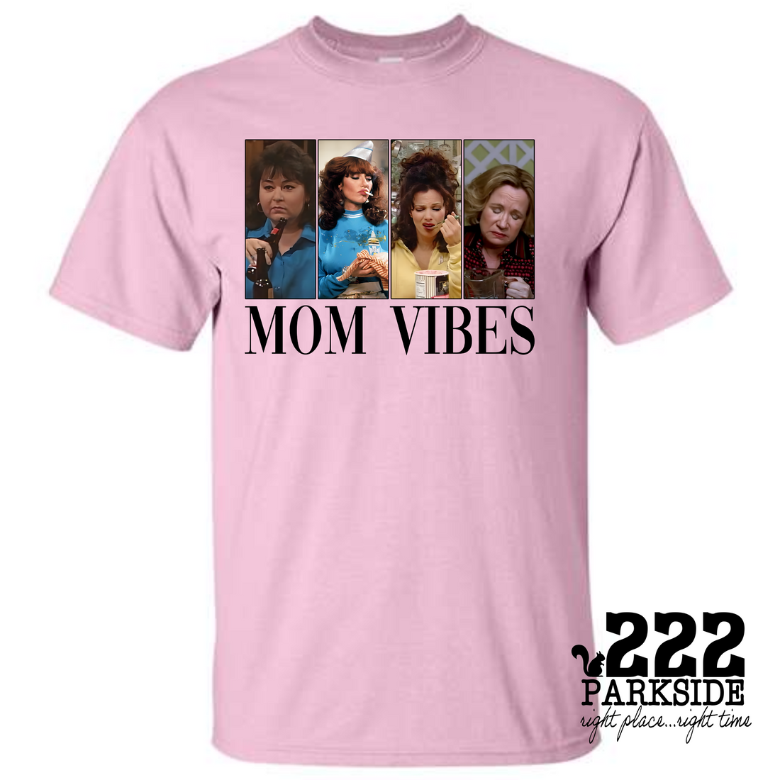 MOM VIBES GRAPHIC TEE