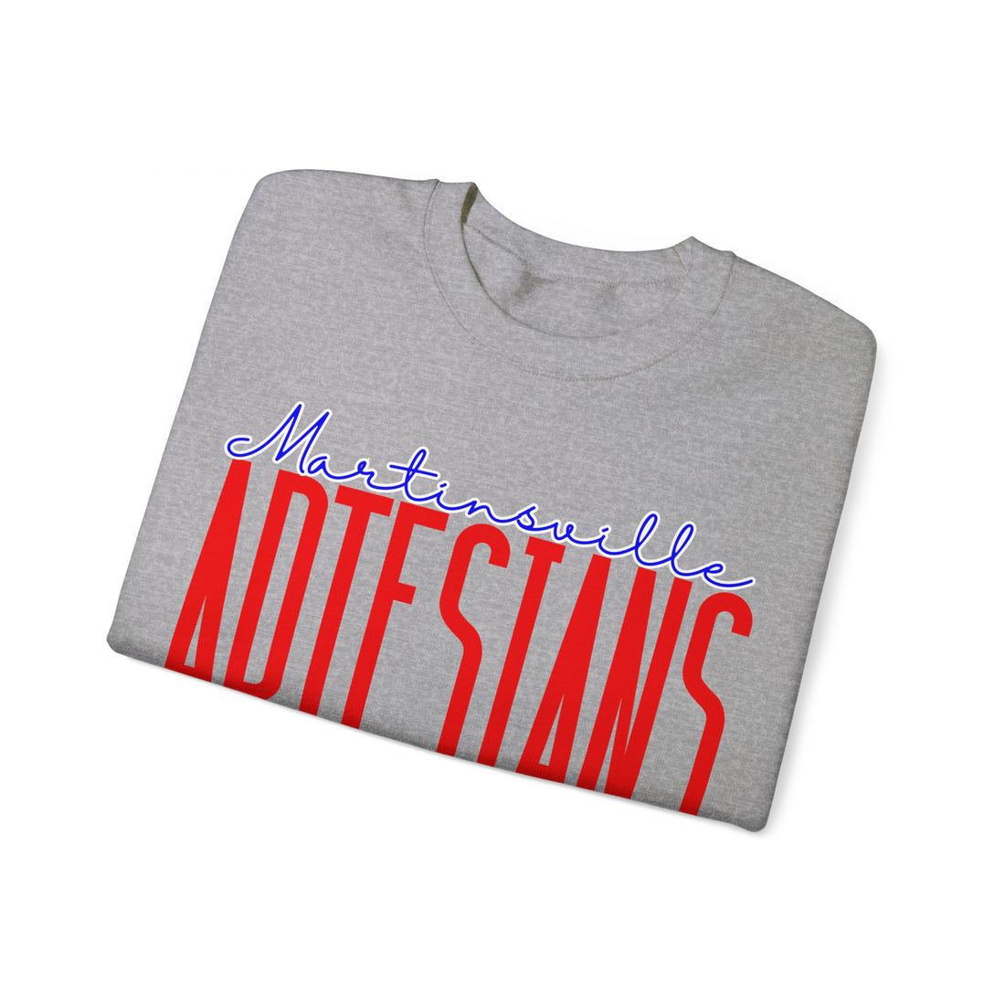 Martinsville Long Design Unisex Heavy Blend™ Crewneck Sweatshirt