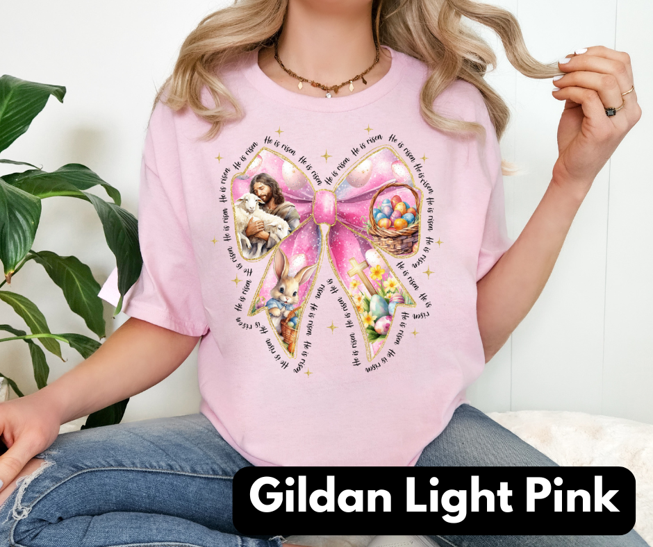 Easter Bow Gildan unisex tee