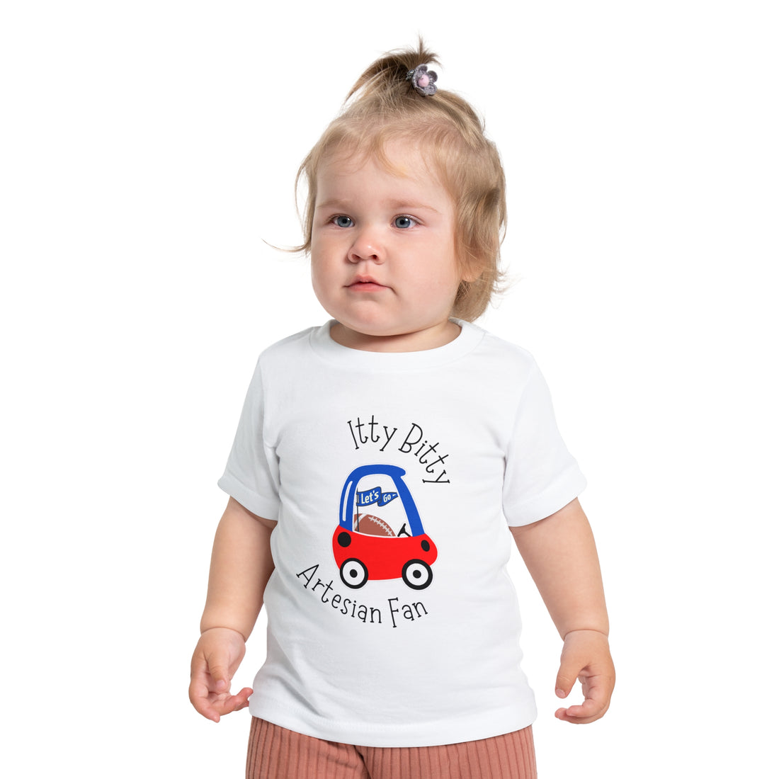 Itty Bitty Artesian Fan Baby Short Sleeve T-Shirt