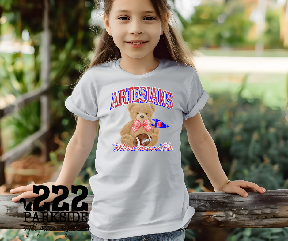 Kids Vintage Artesian Bear Graphic Tee