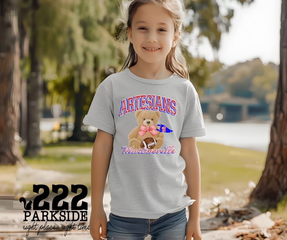 Kids Vintage Artesian Bear Graphic Tee