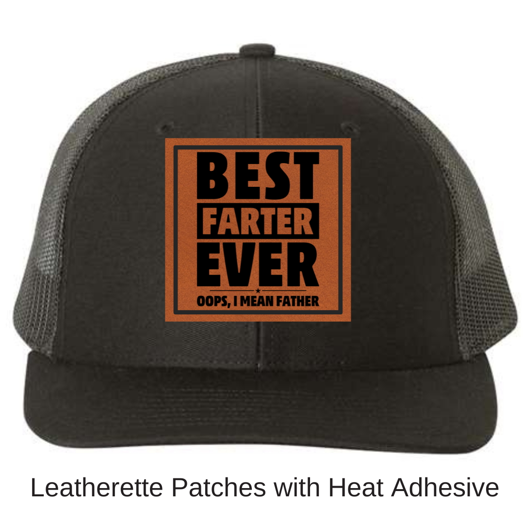 Best Farter Ever Richardson Leatherette Path Hat