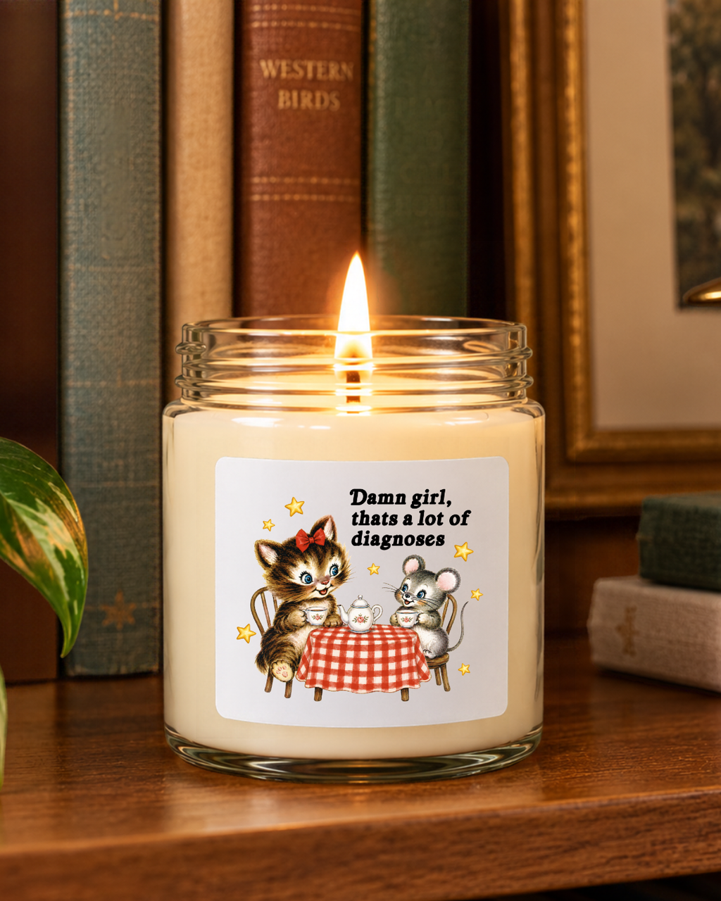 Damn Girl, That's a Lot of Diagnoses | 6 Ounce Candle view 21
