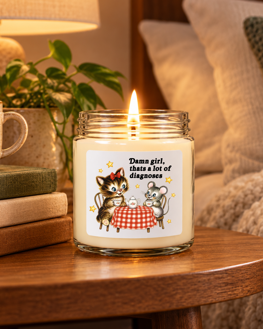 Damn Girl, That's a Lot of Diagnoses | 6 Ounce Candle view 23