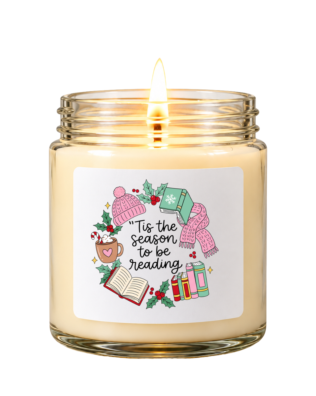 'Tis the Season to Be Reading | 6 Ounce Candle view 25