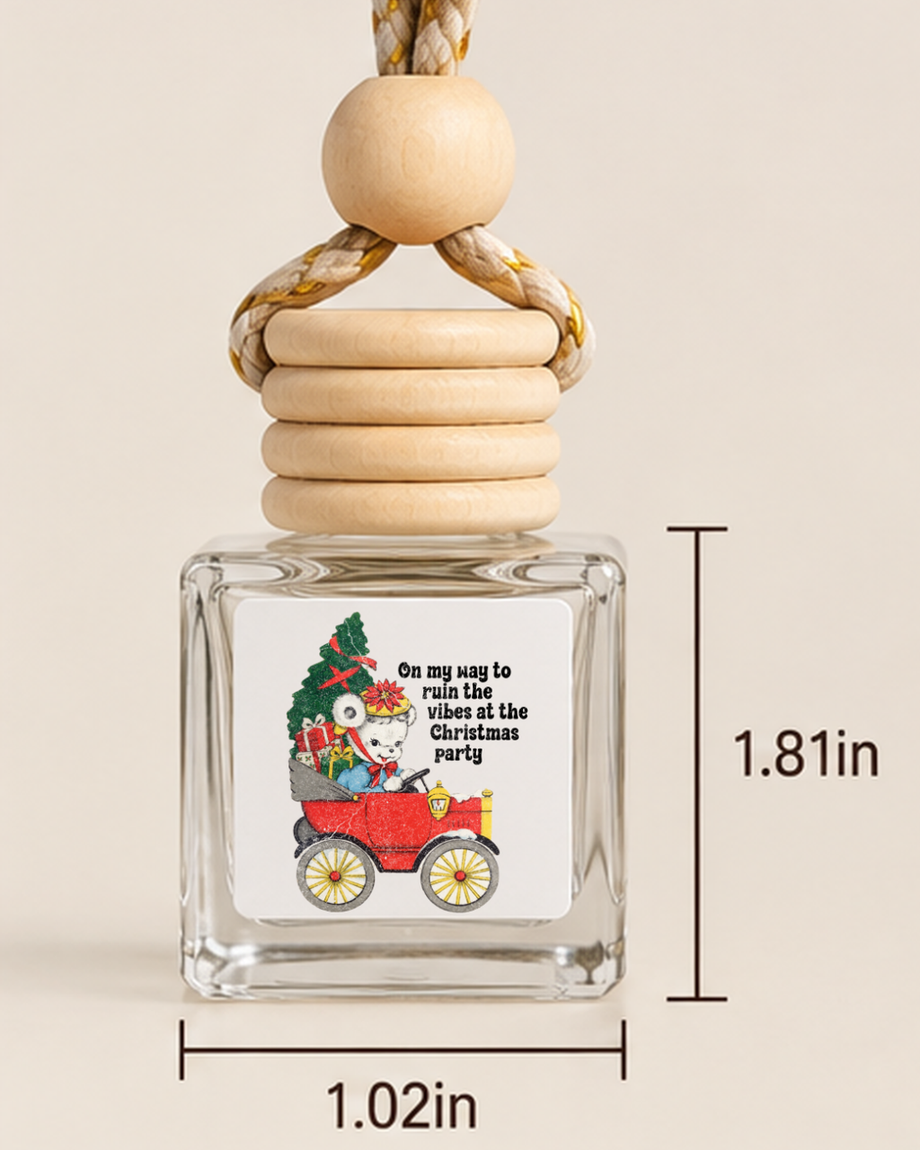 On My Way to Ruin the Vibes at the Christmas Party | Car Scent - image 3