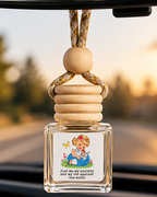 Just Me, My Anxiety & My Dog | Vintage Girl Car Scent - mockup 4