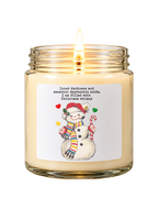 Filled with Christmas Whimsy | Funny Snowman 6 Ounce Candle view 26