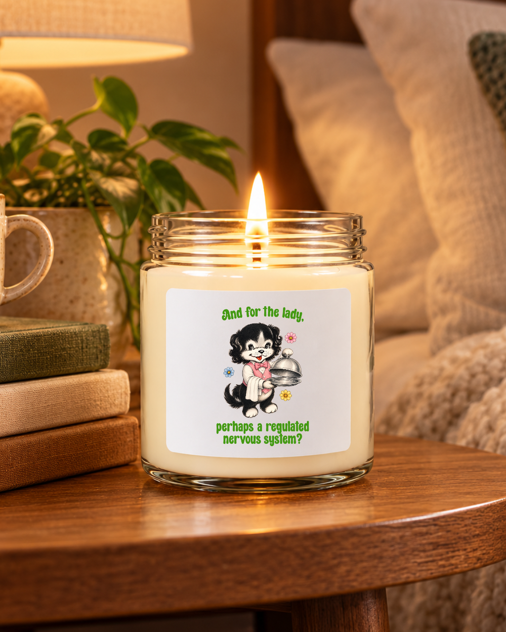 And for the Lady, Perhaps a Regulated Nervous System? | 6 Ounce Candle - product image 17
