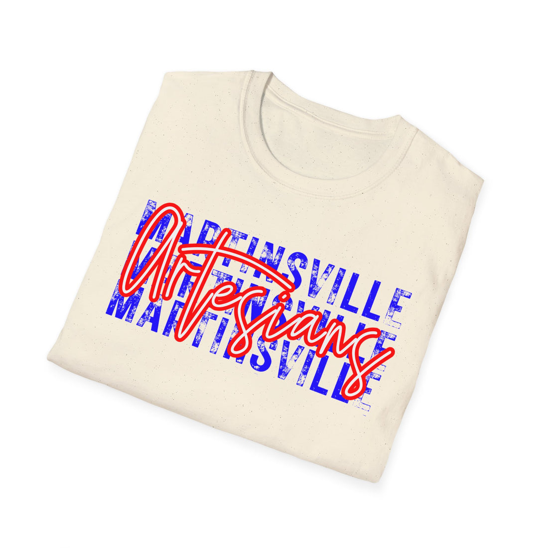 Martinsville Artesians Spirit Unisex Softstyle T-Shirt