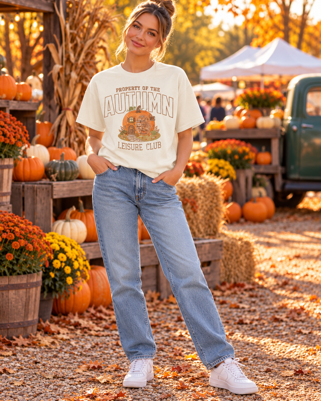 Property of the Autumn Leisure Comfort Color Shirt long sleeve