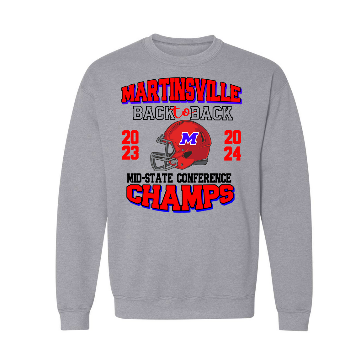 Mid-state conference back to back unisex apparel