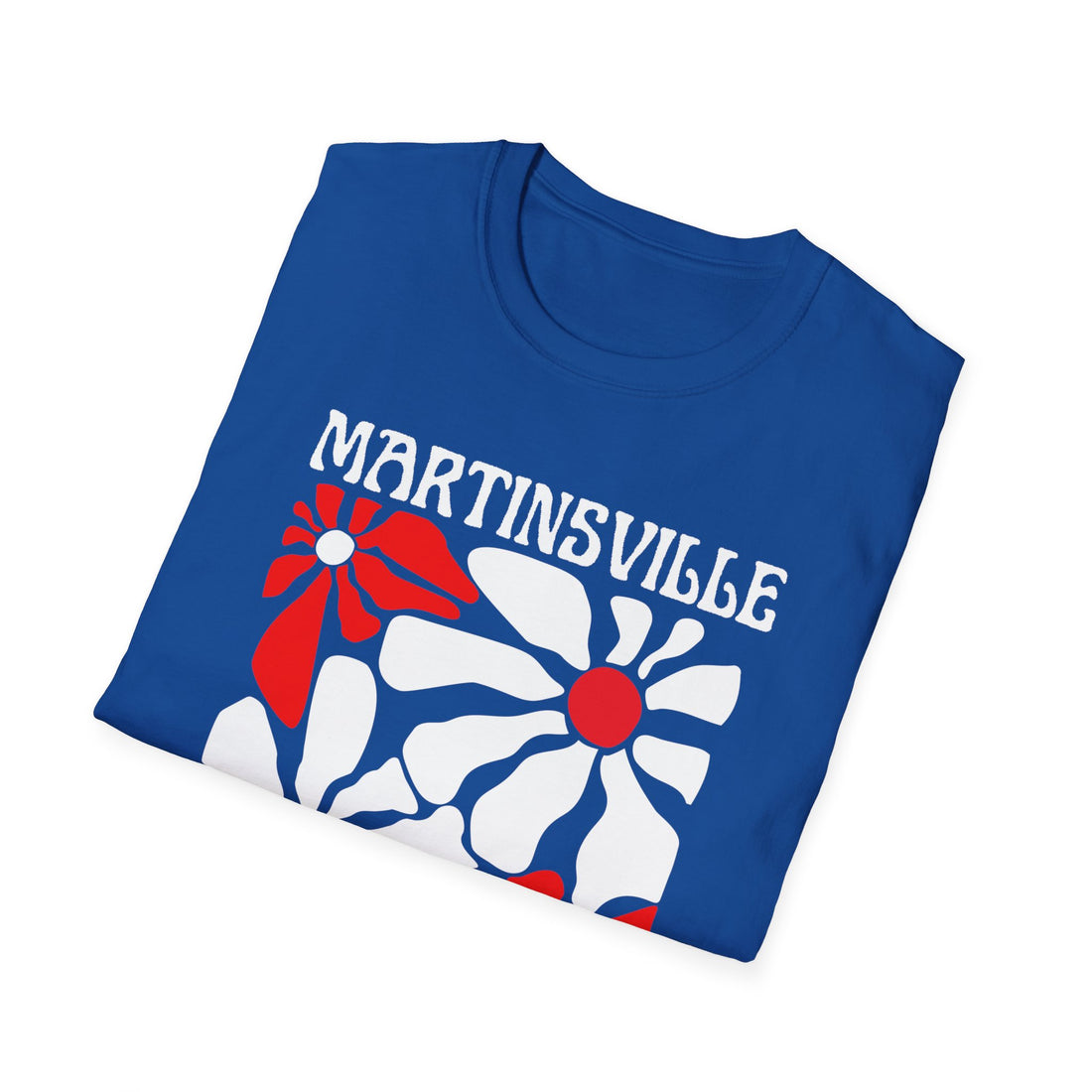 Martinsville Artesians Groovy Flower Spirit Unisex Softstyle T-Shirt