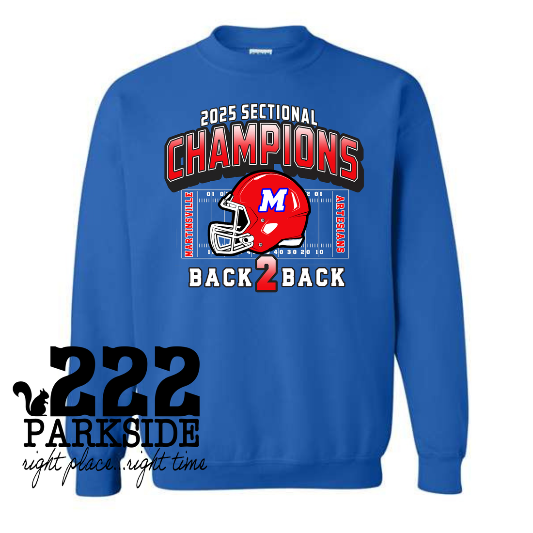 2025 Front and Back Sectional Championship shirt