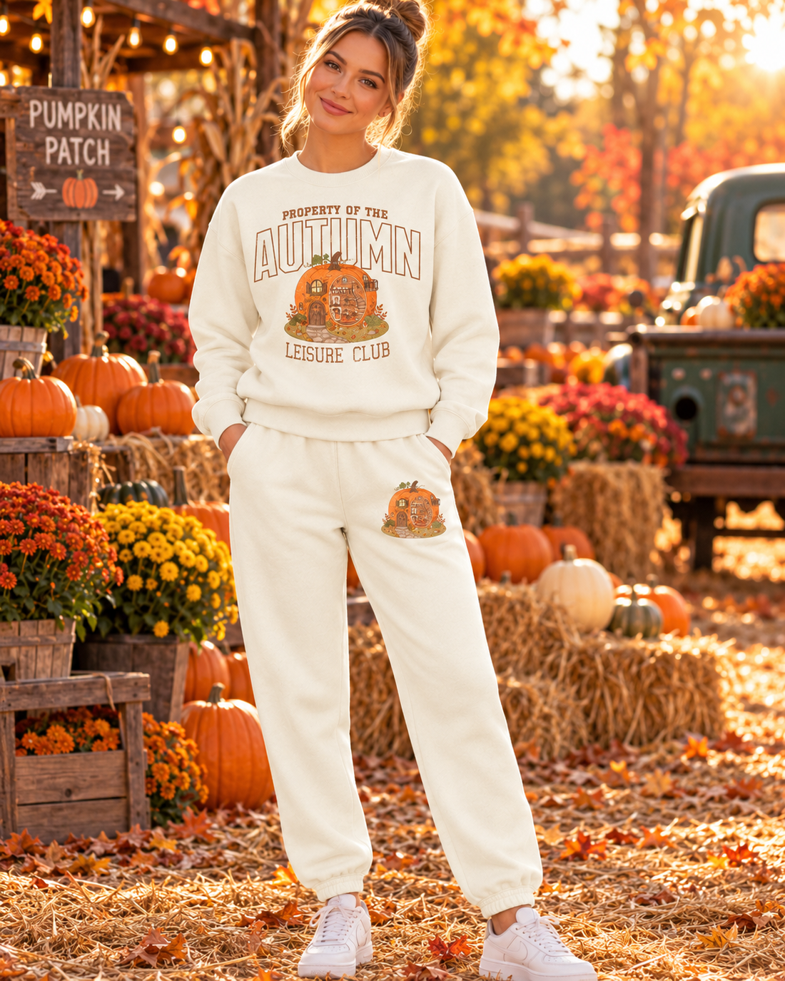 Property of the Autumn Leisure Club Sweat Set