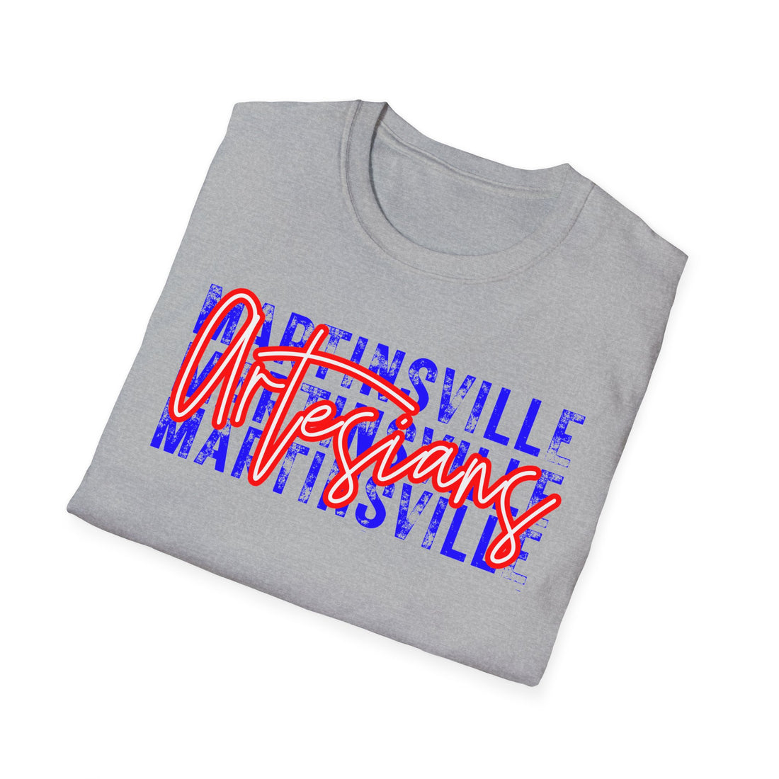 Martinsville Artesians Spirit Unisex Softstyle T-Shirt