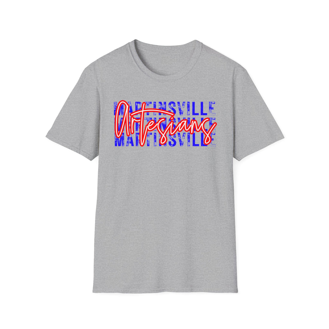 Martinsville Artesians Spirit Unisex Softstyle T-Shirt