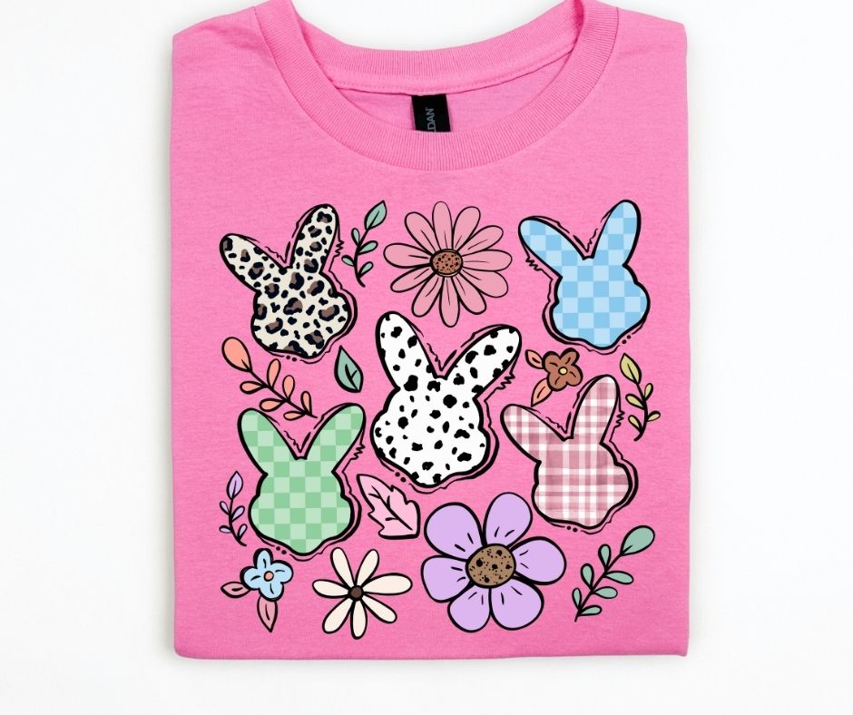 Retro Bunny Unisex Graphic Tee