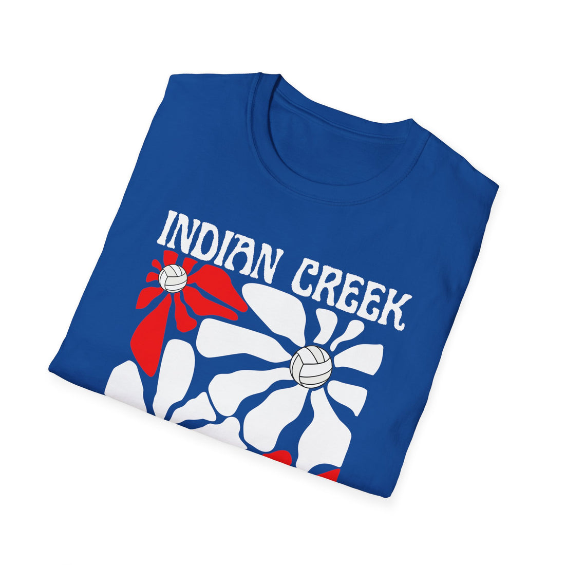 Indian Creek Braves volleyball Spirit Unisex Softstyle T-Shirt