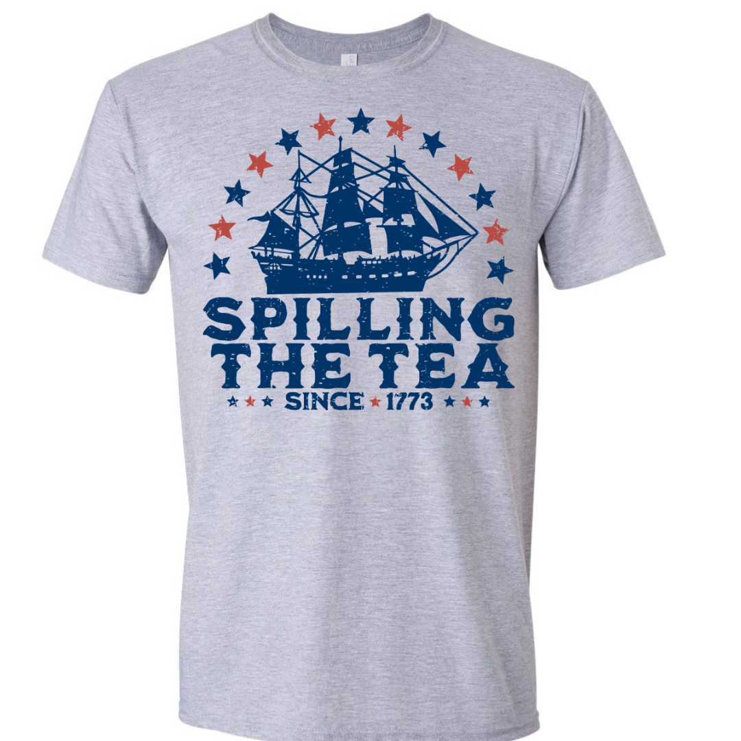 Spilling The Tea graphic tee