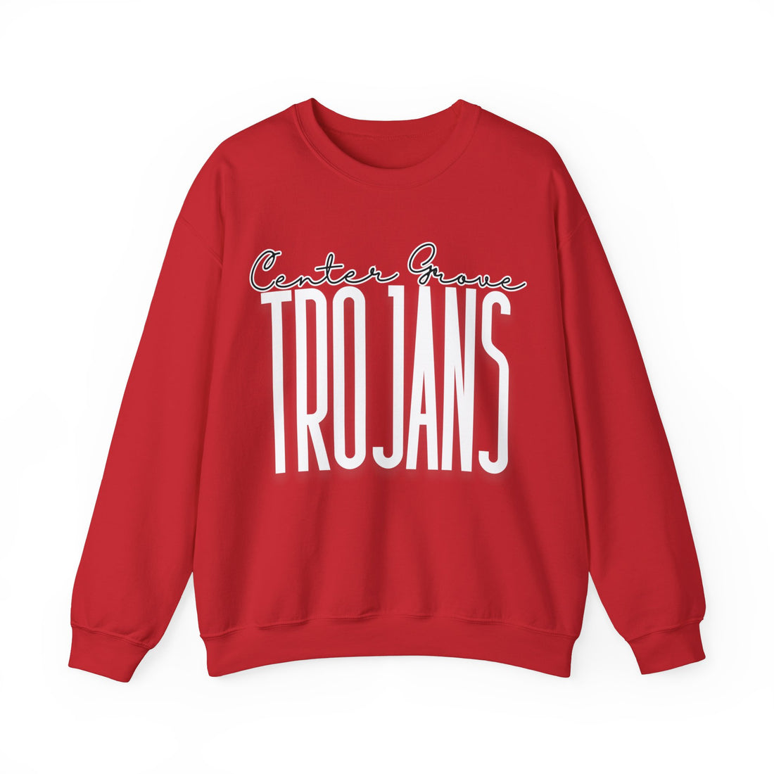 CG Trojans Big Print Unisex Heavy Blend™ Crewneck Sweatshirt