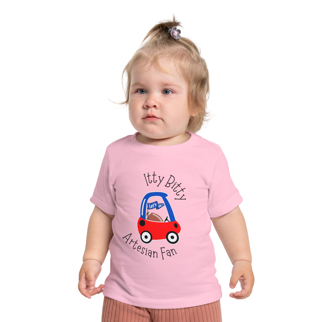 Itty Bitty Artesian Fan Baby Short Sleeve T-Shirt