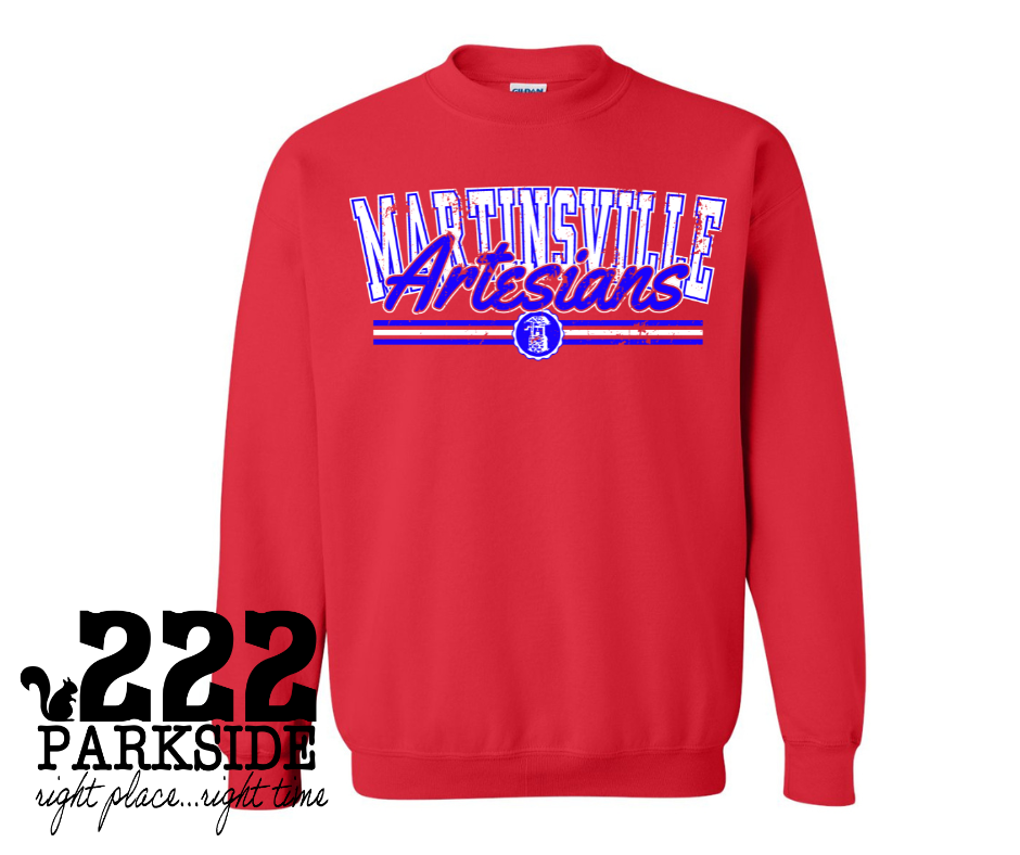 John R Wooden Vintage Martinsville Sweatshirt