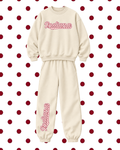 Indiana Polka Dot Red Sweat Set!