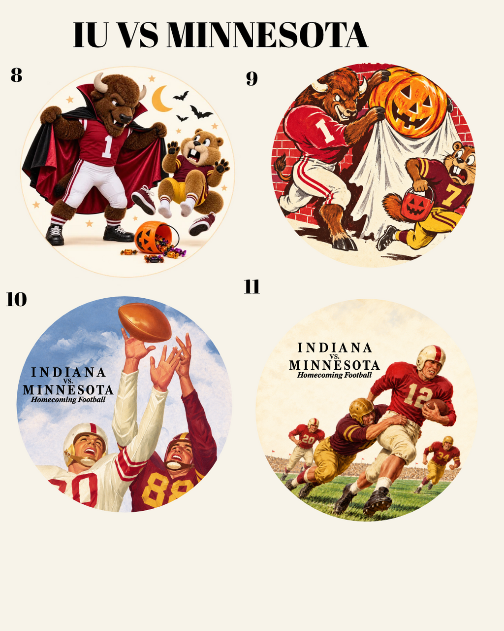 IU BUTTON HOMECOMING